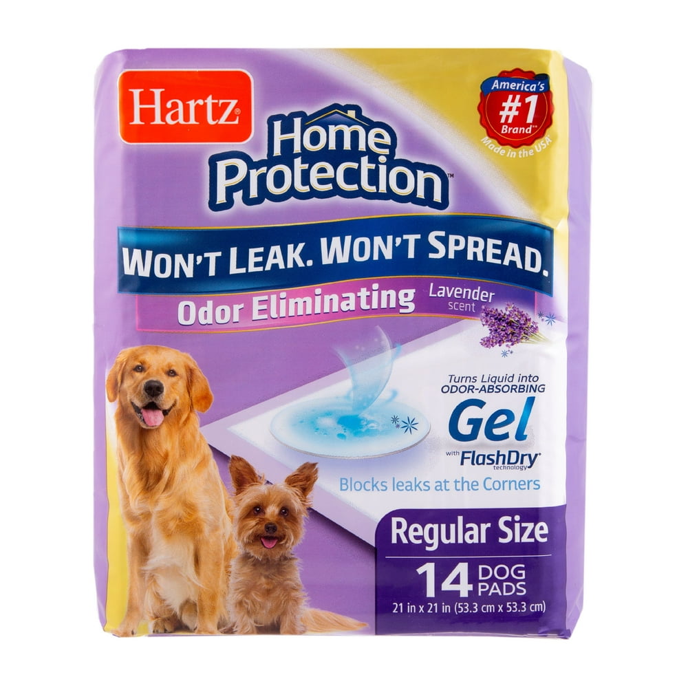 Hartz Home Protection OdorEliminating Dog Pads, 21 in x 21 in