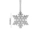 thumbnail image 3 of Colgante de Copo de Nieve Transparente de Acrílico con Forma de Estrella de Pentáculo para Navidad, Barra de Hielo, Decoración de Árbol de Navidad, 3 of 6