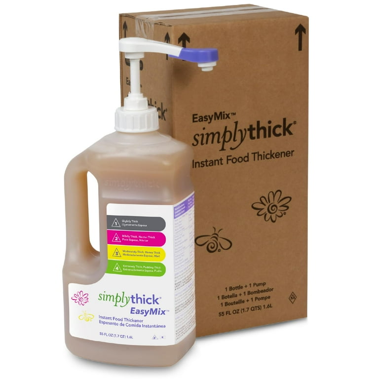 SimplyThick Easy Mix Instant Food & Beverage Thickener, Nectar