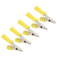thumbnail image 7 of 10PCS Testing Clamps Brass Insulated Crocodile Clips with 4mm Socket 10mm Opening 20A J.60046, 7 of 7