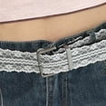 thumbnail image 6 of Stretchy PU1eatherWaist Belt for Women Soft Lace Daily Wear Accessory, 6 of 8