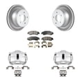 thumbnail image 1 of Transit Auto Rear Disc Brake Caliper Coated Rotors and Ceramic Pads Kit for Car Chevrolet S10 RWD with rear brakes KCG-100312T, 1 of 11