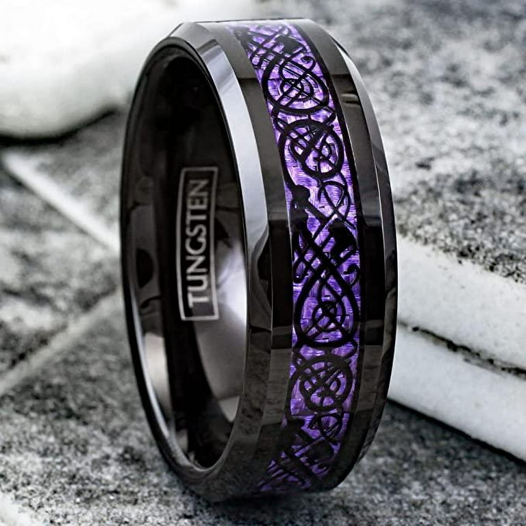 Tungsten mens wedding shop bands walmart