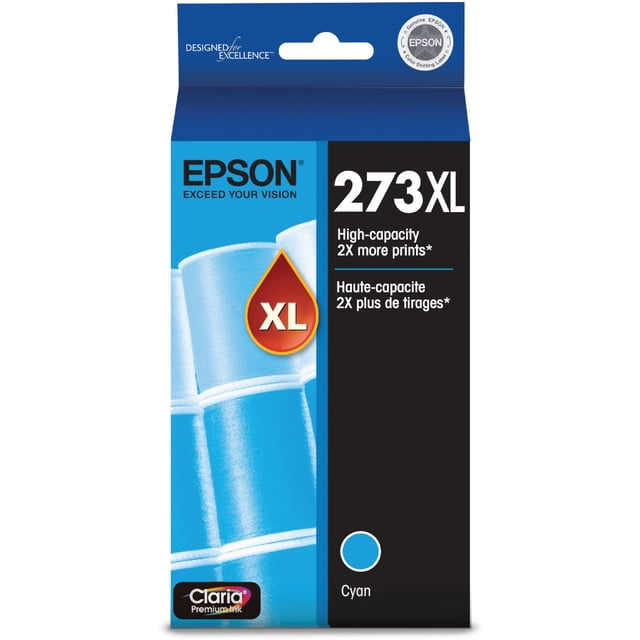 Cartucho de tinta Epson 273 Claria High Capacity Cyan T273XL220-S