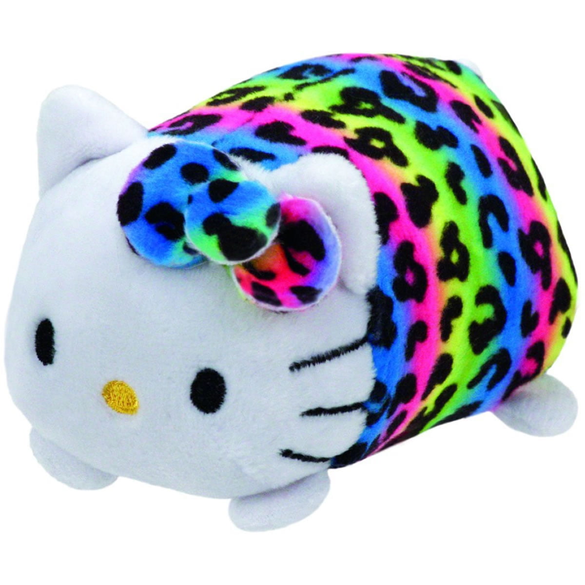 Ty Beanie Babies Hello Kitty 6” Rainbow Plush Doll New