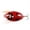 A, variant on MInHoues Floating Hard Fishing Lure 1.57", Ladybug Pattern Cicada Crankbait with Rattling Beads, Topwater Artificial Bait for Freshwater Bass and Trout Fishing