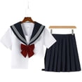 thumbnail image 3 of new spring and autumn long-sleeved pleated skirt cute women's suit-mid skirt 65cm-XL, 3 of 7