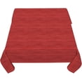 thumbnail image 5 of Square Tablecloth 60 x 60 Inch, Red Natural Texture Square Table Cloth Washable Table Covers Table Protector for Dining, Parties, Camping, 5 of 8