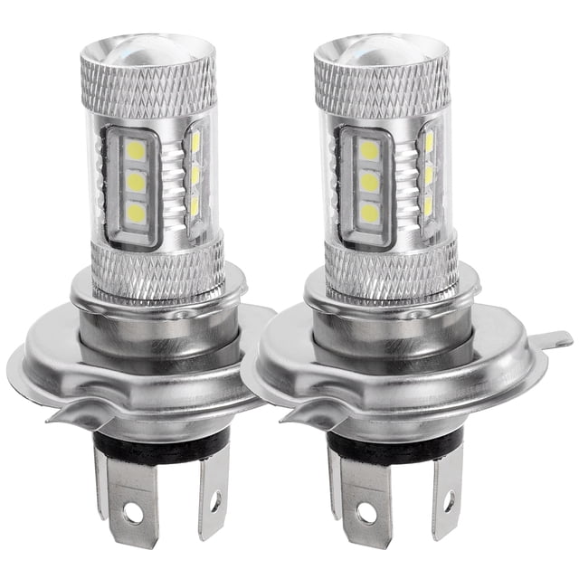 2pcs H4 80W Faro LED Vehículo Faro Lámpara de niebla Automóvil Led Fightlights