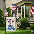 thumbnail image 6 of Tyidzon 4th of July Patriotic Garden Flag 12x18 Inch Double Sided USA Flag Red White and Blue Memorial Day Independence Day Outside Yard Party Decoration, 6 of 6