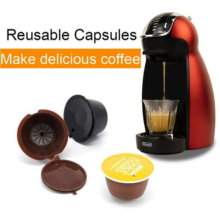 Nescafe dolce gusto reusable capsules hot sale