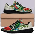 thumbnail image 3 of Hello Summer Watermelon Shoes Sneakers Black Size 6, 3 of 7