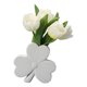 thumbnail image 5 of Jarrón de cerámica con lazo para flores, moderno jarrón con lazo para flores, para el hogar, la oficina, centro de mesa, jarrón decorativo con plantas florales., 5 of 8
