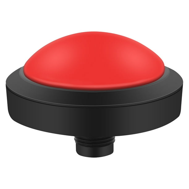 Botón Arcade, 100 mm Botón Arcade masivo Accesorios para consola de juegos Reemplazo de consola con convexidad Diseñado para precisión