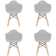 thumbnail image 4 of Set de sillas de plástico para niños y niñas – Resistentes, Ergónomicas y Seguras (GRIS), 4 of 4