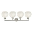 thumbnail image 3 of Innovations Lighting - White Mouchette - 4 Light Bath Vanity In Modern, 3 of 7