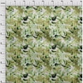 thumbnail image 4 of oneOone Polyester Lycra Green Fabric Leaves Craft Projects Decor Fabric Printed By The Yard 56 Inch Wide, 4 of 6