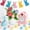 Multicolor_A, variant on SCNOR Easter Centerpiece, Artificial Spring Floral Arrangement in Pot with Pastel Speckled Eggs, Indoor Outdoor Table Decor, No Maintenance Gift (6.3 Inch)