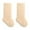 A-Beige*, variant on Wyobmus Baby Knee High Socks Fall Winter Fleece Thick Warm Socks Solid Color Cozy Crew Socks A-Pink*