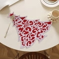thumbnail image 1 of Vaidha Christmas Party Placemat Embroidered Placemat Cup Mat, 1 of 6