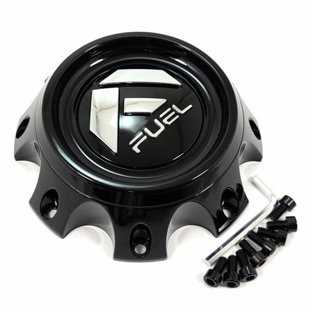 Fuel 1PC FUEL CAP 8X6.5/8X170 SHORT GB CHR LOGO - 1006-33GB
