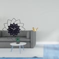 thumbnail image 2 of Reloj de flores acrílico con figura de pájaro dorado. Adorno decorativo moderno para pared y escritorio, ideal para dormitorio, cafetería, oficina o s, 2 of 8