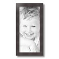 thumbnail image 2 of ArtToFrames 7x15" Sloped Dark Walnut Picture Frame, Brown Wood Poster Frame, with Regular Glass and 2 (FBPL-4820), 2 of 7