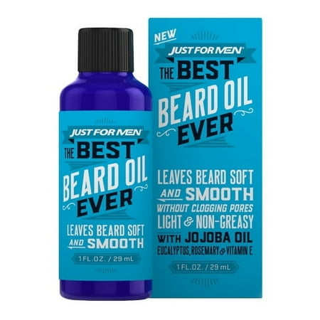 Just For Men Light and Non Greasy The Best Beard Oil Ever, 1 Oz