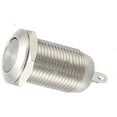 thumbnail image 4 of Interruptor de botón pulsador de metal de enclavamiento Unique Bargains, diámetro de montaje de 10 mm, 1NO 1NC COM, DC 30V 0.1A, 4 of 5