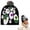 Black, variant on LED Light Up Halloween Knit Beanie, Flashing Hat, Cosplay