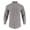 Gray, variant on Mens Casual Striped Dress Shirts Stylish Long Sleeve Slim Fit Button Down Classic Shirt, Black, Size XL