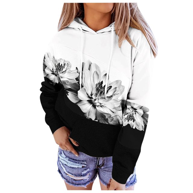 Gibobby Sudadera con capucha mujer, Sudadera con capucha para mujer, con forro polar ultra suave con bolsillos(Gris,G)