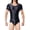 Black-a, variant on Mens Oil Glossy Lingerie High Cut Bodysuit Leotard Shiny One Piece Jumpsuit Romper Wet Look See Through Long Sleeve Stretchy Undershirt Nightwear for Party Club White M
