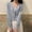 c01Gray, variant on Arnsht Womens Solid Color Deep V Neck Cardigan Sweaters Open Front Button Down Long Sleeve Cropped Knit Coats Beige Free Size