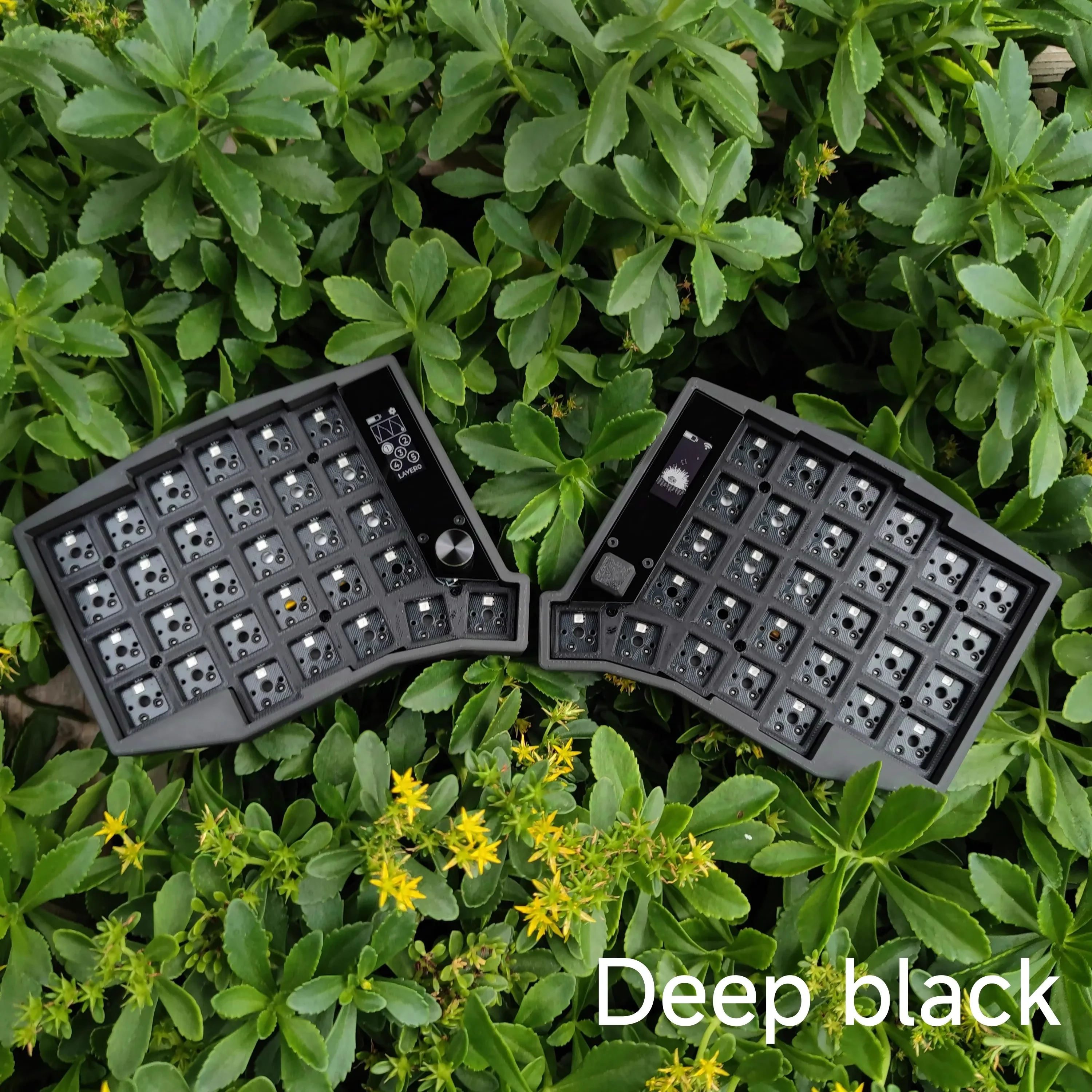 Sofle Split Keyboard Bluetooth Dual Mode Zmk Scheme RGB Hot Swap Custom with View Directional Rocker Knob Screen Keyboard