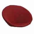 thumbnail image 1 of Housse de Chaise Ronde en Fibre de Polyester Extensible, Beige, 1 of 8