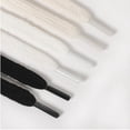 thumbnail image 2 of 3 Pairs160cm Fine Weave Flat Shoe Lace Shoestring for Running Athletic Sneaker-Flat Shoe Laces for Sneakers Shoelaces for Sneakers, 2 of 5