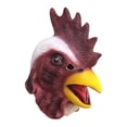 thumbnail image 4 of Máscara de de Halloween para hombre, máscara de animal de látex para actuación, accesorio para fiesta, 4 of 8
