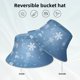 thumbnail image 2 of Balery Snowflakes1 Sombreros para el sol para hombre y mujer, sombrero de pescador con UPF 50+, 2 of 6