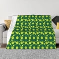thumbnail image 1 of Fotbe Tennis Balls Manta de Franela con Estampado, Manta Ultrasuave para Cama, Sofá, Auto, Hipoalergénica y Antibolitas-50"x40", 1 of 6