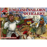 1/72 English Sailors Artillery XVI-XVII Century (20)