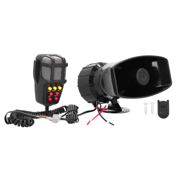 Sirena Eléctrica, Altavoz De Sirena De Coche De Bocina De 100 W DC12V Para RV Para Camión Para Coche Para Barco