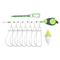 thumbnail image 4 of koolsoo ing Stringer Holder Big Wire Lock Metal Snap Heavy Duty Live Buckle Lock Stringer for Trout Bass Pike Large, 4 of 9