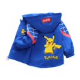 thumbnail image 3 of Abrigos de primavera para bebés y niñas, sudaderas con capucha con cremallera de dibujos animados de Super Mario, chaqueta para niños, sudadera, prendas de vestir exteriores de Pokemon para niños de 1, 3 of 5