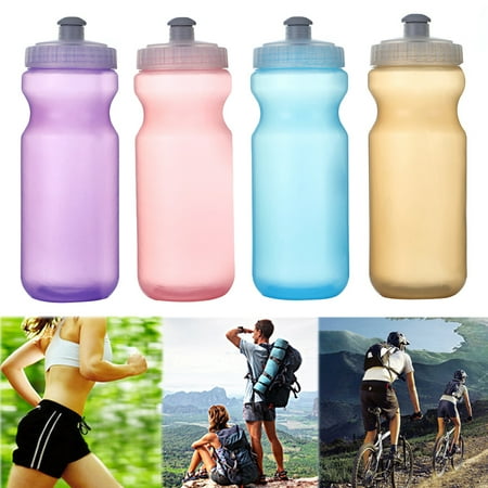

huanledash 450ml Plastic Leakproof Travel Camping Water Bottle Portable Kettle Drinkware