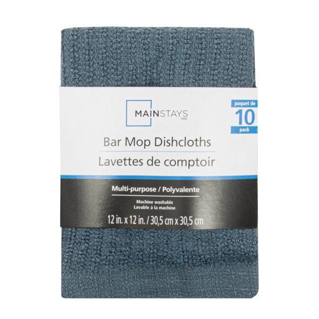 Chiffons Barmop Mainstays 100 % Coton