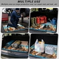 thumbnail image 3 of COEQINE Universal Auto Cargo Mat 29" x 39", Scratch-proof Non-Slip Dog Trunk Cover Stylish Car Accessory Fits Most Cars, SUVs & Trucks, Multi Cats Summer Beach, 3 of 7