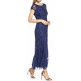 thumbnail image 2 of Pisarro Nights ROYAL Women's Embellished Mesh Gown, US 6, 2 of 3
