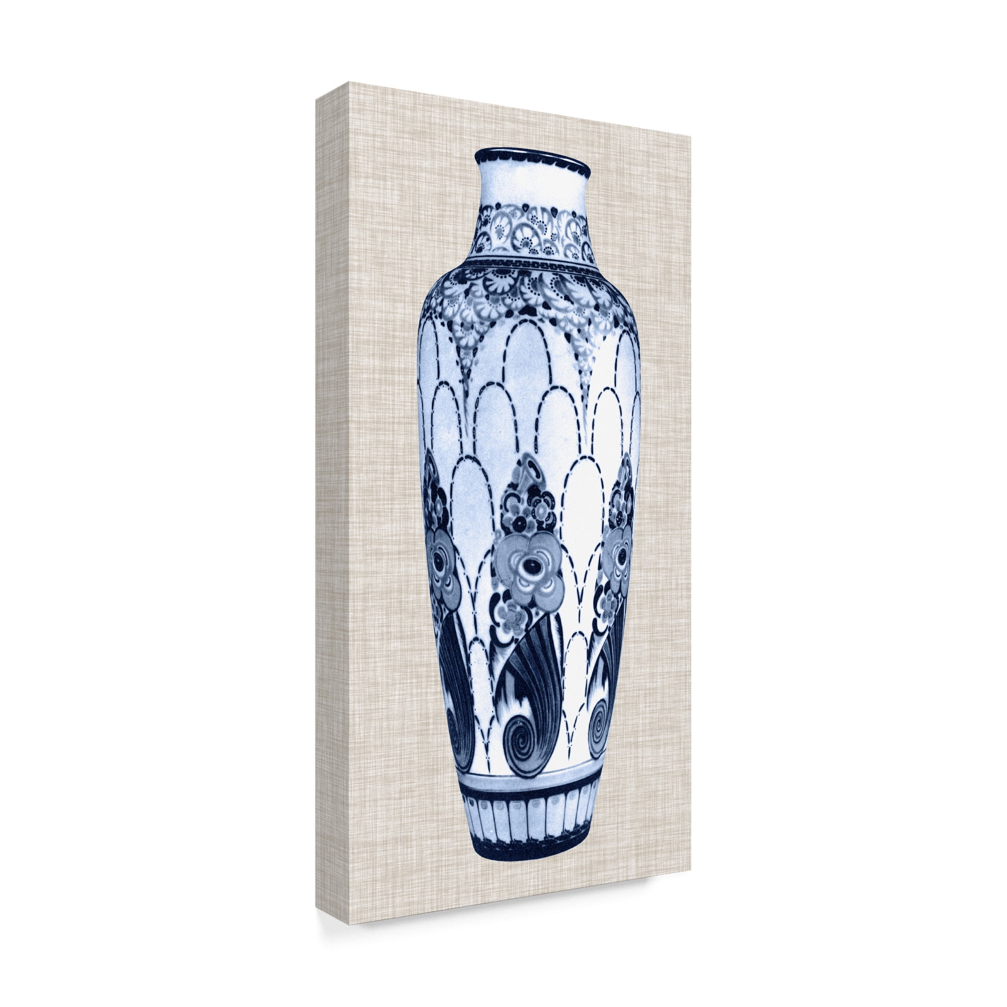 Trademark Fine Art 'Blue & White Vase I' Canvas Art by Unknown