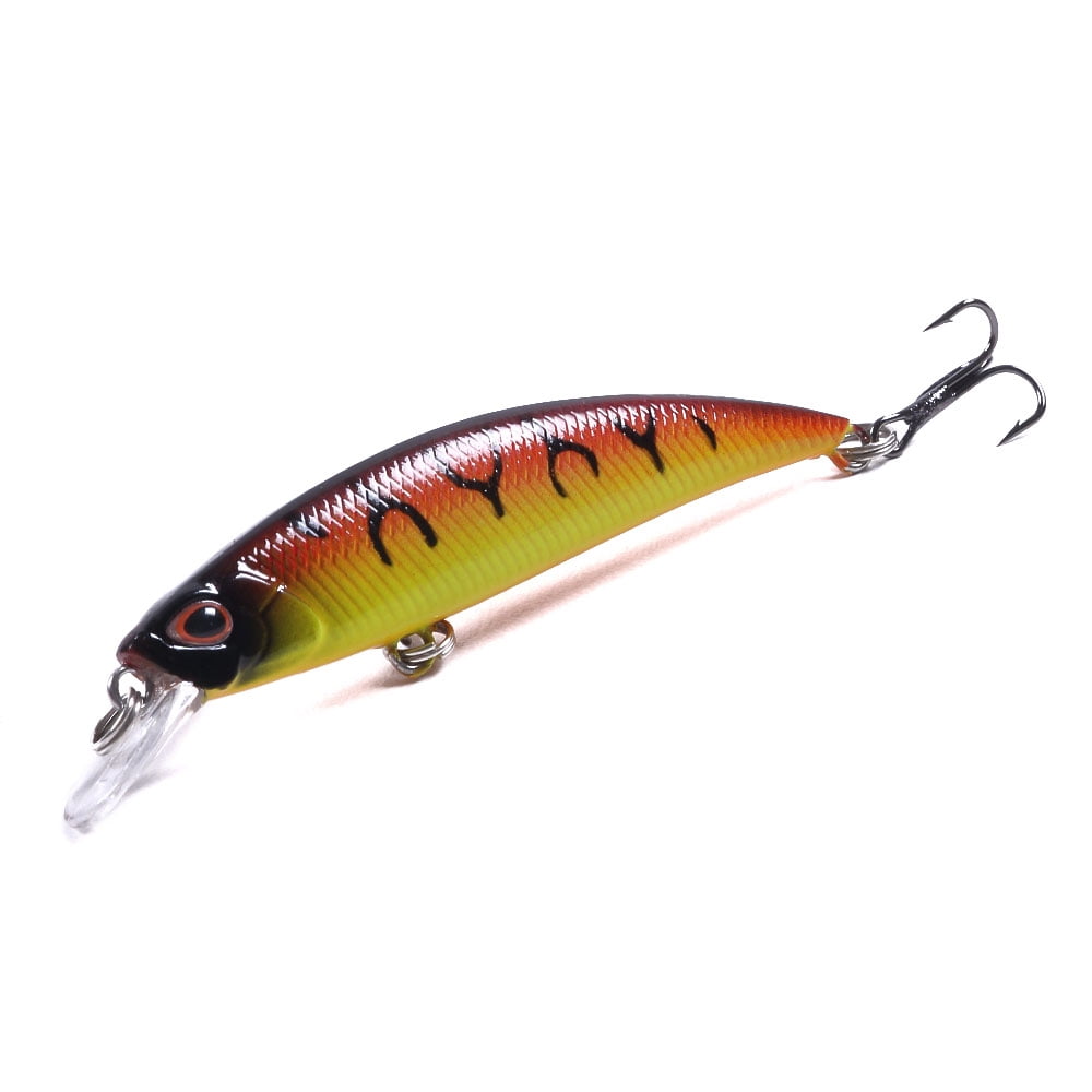 HENGJIA Fishing Lures Large Hard Bait Minnow VIB Lure with Treble Hook Life-Like Swimbait Fishing Bait Popper Crankbait Sinking Lure for Bass Trout Walleye Redfish